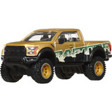 Mattel Premium Car Culture Vehículo todoterreno 17 Ford F150 Raptor, Vehículo de juguete 
