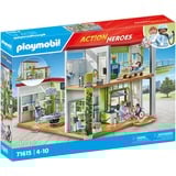 PLAYMOBIL Action Heroes Hospital Moderno, Juegos de construcción 