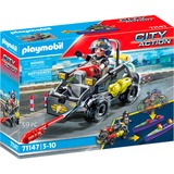 PLAYMOBIL City Action Quad todoterreno SWAT, Juegos de construcción 