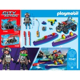PLAYMOBIL City Action Quad todoterreno SWAT, Juegos de construcción 