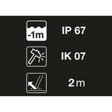 Petzl ARIA 2 RGB, Luz de LED negro