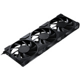 Phanteks PH-F120M25_G2_BBK01, Ventilador negro