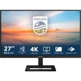 Philips 1000 series 27E1N1900AE/00 LED display 68,6 cm (27") 3840 x 2160 Pixeles 4K Ultra HD LCD Negro, Monitor LED negro, 68,6 cm (27"), 3840 x 2160 Pixeles, 4K Ultra HD, LCD, 4 ms, Negro
