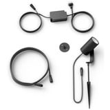 Philips Hue Foco para exteriores Lily, Luz de LED negro, Philips Hue White and Color ambiance Foco para exteriores Lily, Luz de suspensión inteligente, Negro, LED, Aluminio, Bombilla(s) no reemplazable(s), Blanco