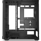 Sharkoon AK4 RGB Strip, Cajas de torre negro