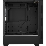 Sharkoon RGB LIT 100 Midi Tower Negro, Cajas de torre negro, Midi Tower, PC, Negro, ATX, micro ATX, Mini-ITX, Azul, Verde, Rojo, Ventiladores de la caja, Frente