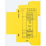 Shelly Pro RGBWW PM, Relé amarillo