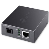 TP-Link TL-FC311B-2 convertidor de medio 1000 Mbit/s Monomodo Negro 1000 Mbit/s, IEEE 802.3ab, IEEE 802.3i, IEEE 802.3u, IEEE 802.3z, Gigabit Ethernet, 10,100,1000 Mbit/s, 1000 Mbit/s, Completo, Semi (dúplex)