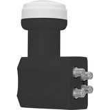 TechniSat 0000/8380 convertidor low noise block (lnb) Negro negro, F, 200 mA, 4 cm, 54 mm, 133 mm, 101 mm