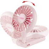 Unold Breezy Fold, Ventilador rosa neón