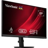 ViewSonic VG Series VG2709U-2K pantalla para PC 68,6 cm (27") 2560 x 1440 Pixeles Quad HD LED Negro, Monitor LED negro (mate), 68,6 cm (27"), 2560 x 1440 Pixeles, Quad HD, LED, 4 ms, Negro