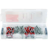 fischer 560097, Pasador gris claro/Rojo