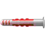 fischer DuoSeal 6x38 S PH TX A2, Pasador gris claro/Rojo