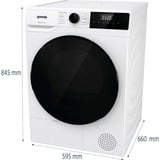 gorenje DHNA92/DE, Secadoras con bomba de calor blanco