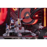 ALTERNATE Custom PC Series • iCUE Red Madness Gaming-PC negro/Transparente