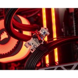 ALTERNATE Custom PC Series • iCUE Red Madness Gaming-PC negro/Transparente