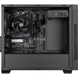 ALTERNATE SE-AMD-002, Gaming-PC negro/Transparente