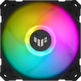 ASUS TUF Gaming TF120 ARGB Fan - Triple Fan Kit with ARGB Controller Carcasa del ordenador Refrigerador de aire 12 cm Negro, Ventilador negro/Transparente, Refrigerador de aire, 12 cm, 250 RPM, 1900 RPM, Negro