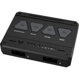 ASUS TUF Gaming TF120 ARGB Fan - Triple Fan Kit with ARGB Controller Carcasa del ordenador Refrigerador de aire 12 cm Negro, Ventilador negro/Transparente, Refrigerador de aire, 12 cm, 250 RPM, 1900 RPM, Negro