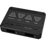 ASUS TUF Gaming TF120 ARGB, Ventilador negro/Transparente