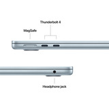 Apple MacBook Air 34,5 cm (13,6") 2025, Portátil celeste