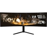 Arozzi AZ-NO-49TUW165, Monitor de gaming negro