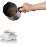 Arzum Okka Rich Spin M, Cafetera de moka negro/Cromado