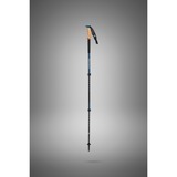 Black Diamond ALPINE CARBON CORK WR bastón de trekking Plegable, Aparato para fitness negro/Azul, Plegable, Senderismo, Senderismo, Agarre tipo I, Corcho, Carbon Fiber, 500 g