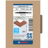 Bosch 2 608 690 132 accesorio para martillo perforador Accesorio de cincel pala para martillo perforador Accesorio de cincel pala para martillo perforador, Bosch, 250 mm, 10 pieza(s)