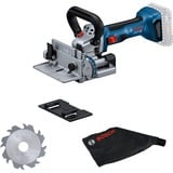 Bosch GFF 18V-22 Professional, 0601620101, Esamblaje con galleta azul/Negro