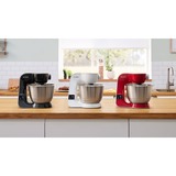 Bosch MUM5X720, Robot de cocina rojo/Plateado