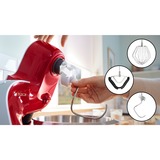 Bosch MUM5X720, Robot de cocina rojo/Plateado