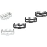 Braun XT5200 Negro, Plata Níquel-metal hidruro (NiMH), Cortapelo para barba negro/Plateado, Negro, Plata, Rectángulo, 1 mm, 5 mm, Barba, Cara, Batería