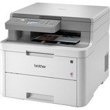 Brother DCP-L3510CDW impresora multifunción LED A4 2400 x 600 DPI 18 ppm Wifi, Impresora multifuncional gris/Antracita, LED, Impresión a color, 2400 x 600 DPI, Copia a color, A4, Gris