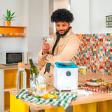 Cecotec Chillin' Ice 1200 Go Fabricador de cubitos de hielo, Heladera blanco