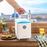 Cecotec Chillin' Ice 1200 Go Fabricador de cubitos de hielo, Heladera blanco