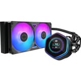 Cooler Master MasterLiquid 240 Atmos II LCD ARGB, Refrigeración por agua negro