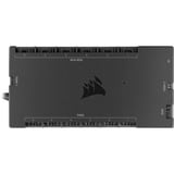 Corsair iCUE Commander Core XT controlador de velocidad de ventilador 6 canales Negro, Control del ventilador negro, 6 canales, Negro, Conector de 4 pines, 126 g