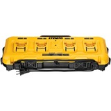 DEWALT Cargador rápido cuádruple DCB104 amarillo/Negro