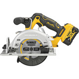 DEWALT Sierra circular de mano a batería DCS512P2, 12 Voltios amarillo/Negro