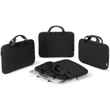 DICOTA D31790 maletines para portátil 35,8 cm (14.1") Funda Negro negro, Funda, 35,8 cm (14.1"), 0,18 g