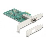 DeLOCK Tarjeta PCI Express x1 para 1 x ranura SFP 100Base-FX RTL, Controlador 