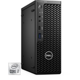 Dell Precision 3240 DDR4-SDRAM i7-10700 CFF Intel® Core™ i7 16 GB 512 GB SSD Windows 10 Pro Puesto de trabajo Negro, PC completo negro, 2,9 GHz, Intel® Core™ i7, i7-10700, 16 GB, 512 GB, Windows 10 Pro