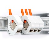 Digitus Cable de instalación de par trenzado CAT 7 S-FTP, AWG 23/1 naranja, AWG 23/1, 250 m, Cat7, S/FTP (S-STP)
