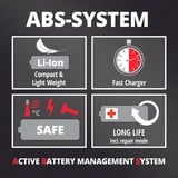 EINHELL Atornillador inalámbrico TE-CD 12/1 X-Li, 12 Voltios, Taladro/destornillador rojo/Negro