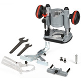 EINHELL Fresadora de borde profesional a batería TP-RO 18 Li BL - Solo, 18 Voltios rojo