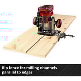 EINHELL Fresadora de borde profesional a batería TP-RO 18 Li BL - Solo, 18 Voltios rojo