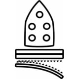 EINHELL Multilijadora TH-OS 1016, Lijadora Delta rojo/Negro