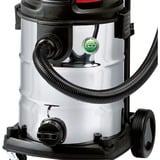 EINHELL TE-VC 2230 SA 1150 W Aspiradora de tambor 30 L Plata, Aspiradora en húmedo y en seco rojo, 1150 W, 230 V, 50 Hz, Aspiradora de tambor, 30 L, Plata