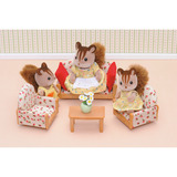 EPOCH Sylvanian Families - Conjunto de asientos de tres piezas, Juegos de construcción 
